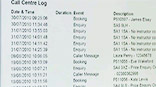 Automatic call logs